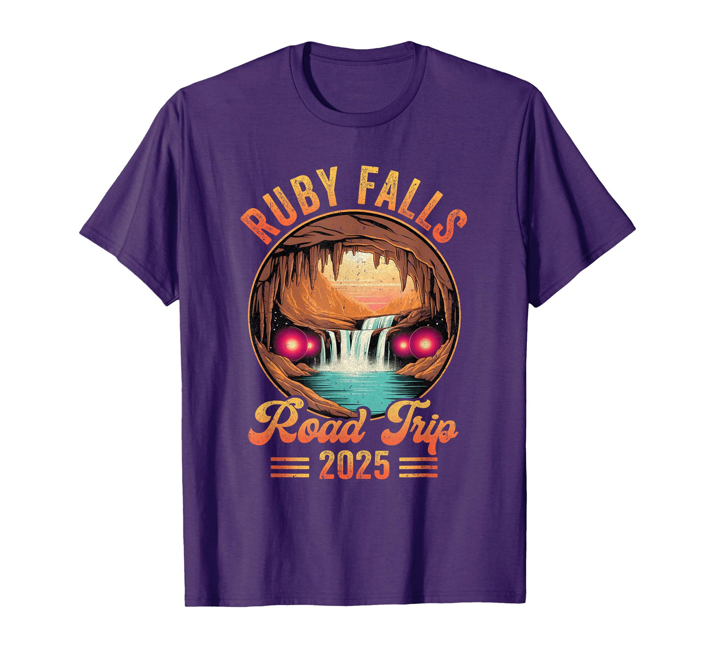 Ruby Falls Road Trip 2025 Summer Vacation Family Matching T-Shirt