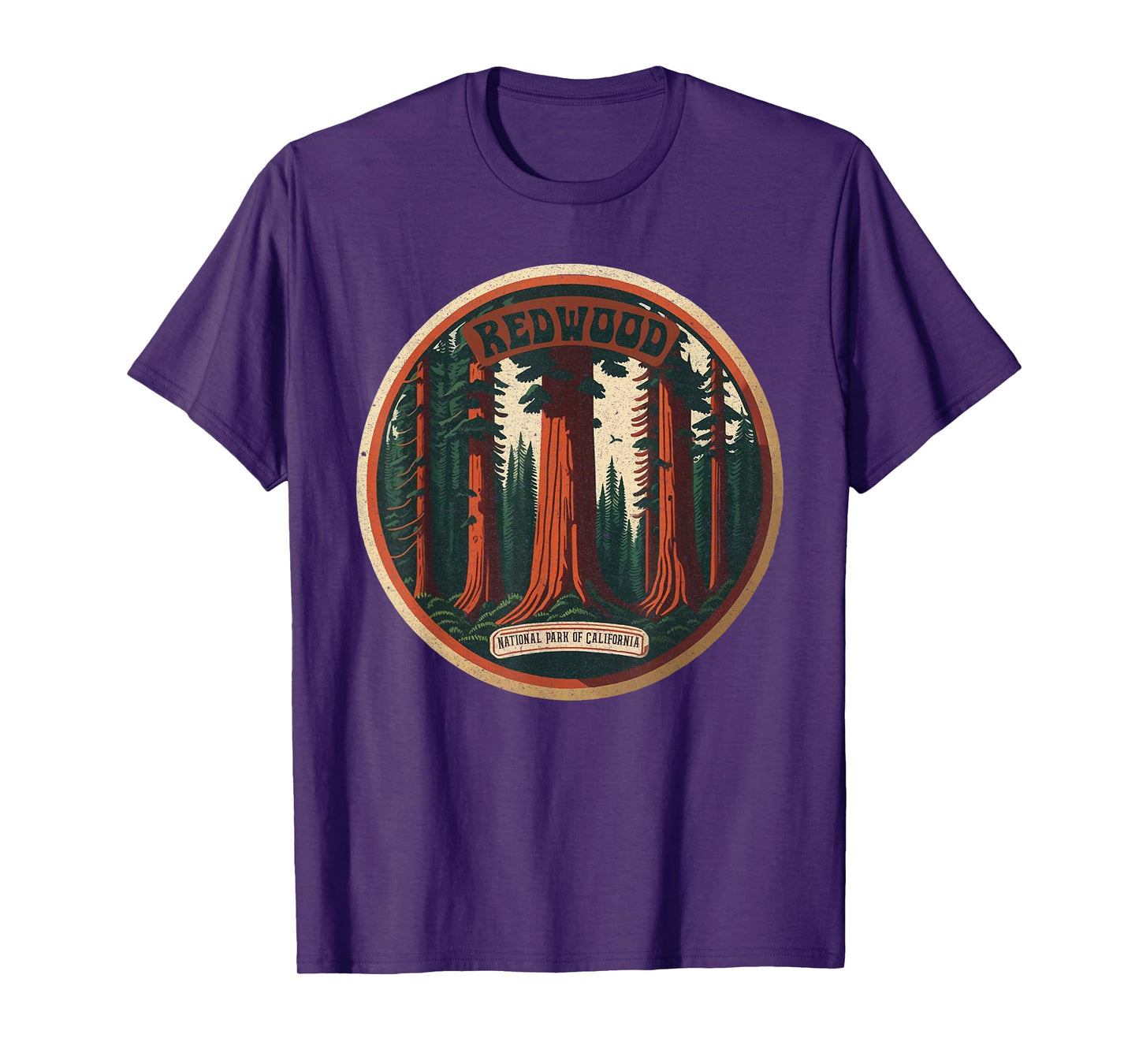 Redwood Humboldt 2025 California National Park Men Women T-Shirt