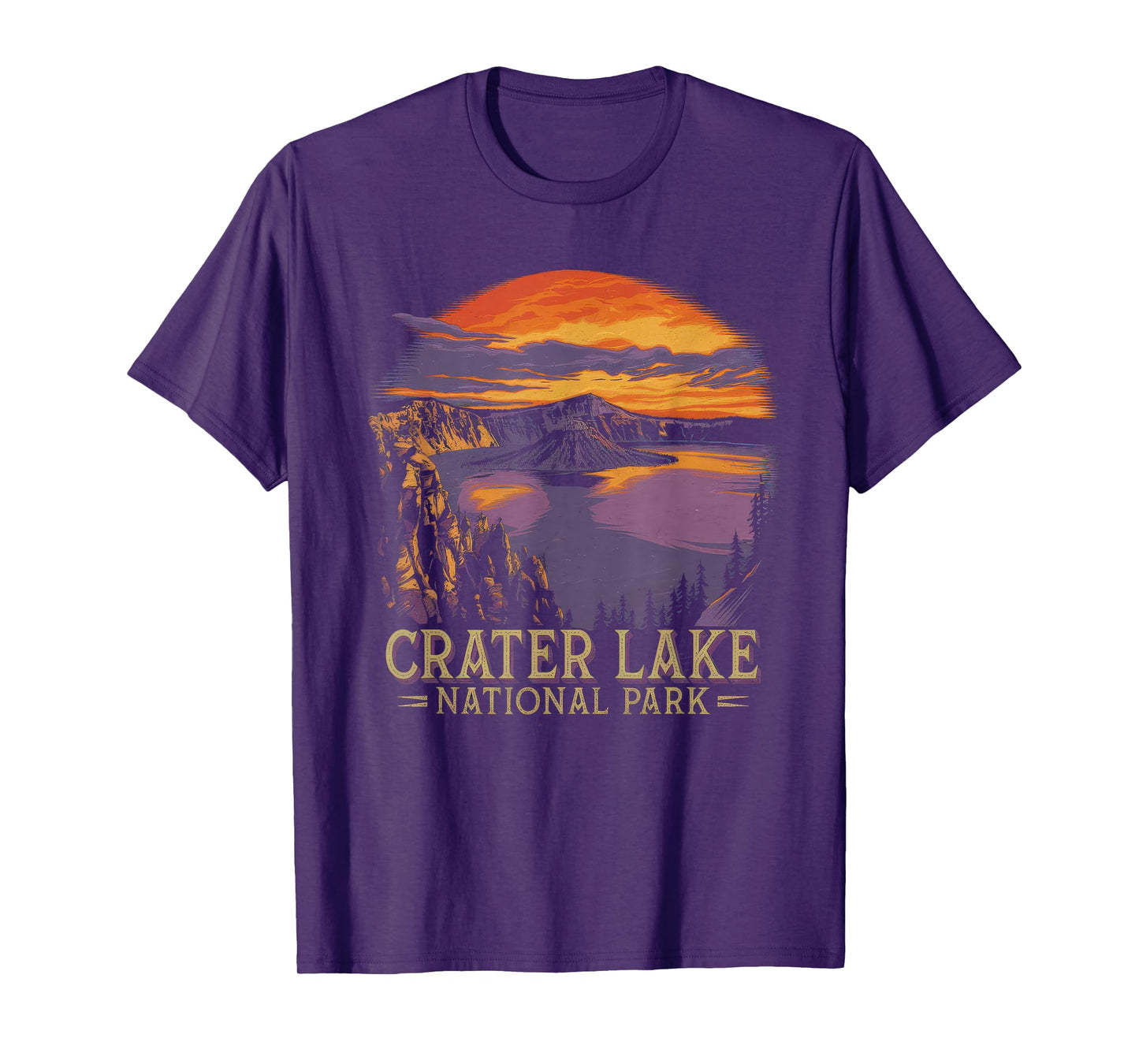 Crater Lake National Park Tshirt Men Women Oregon Mazama T-Shirt
