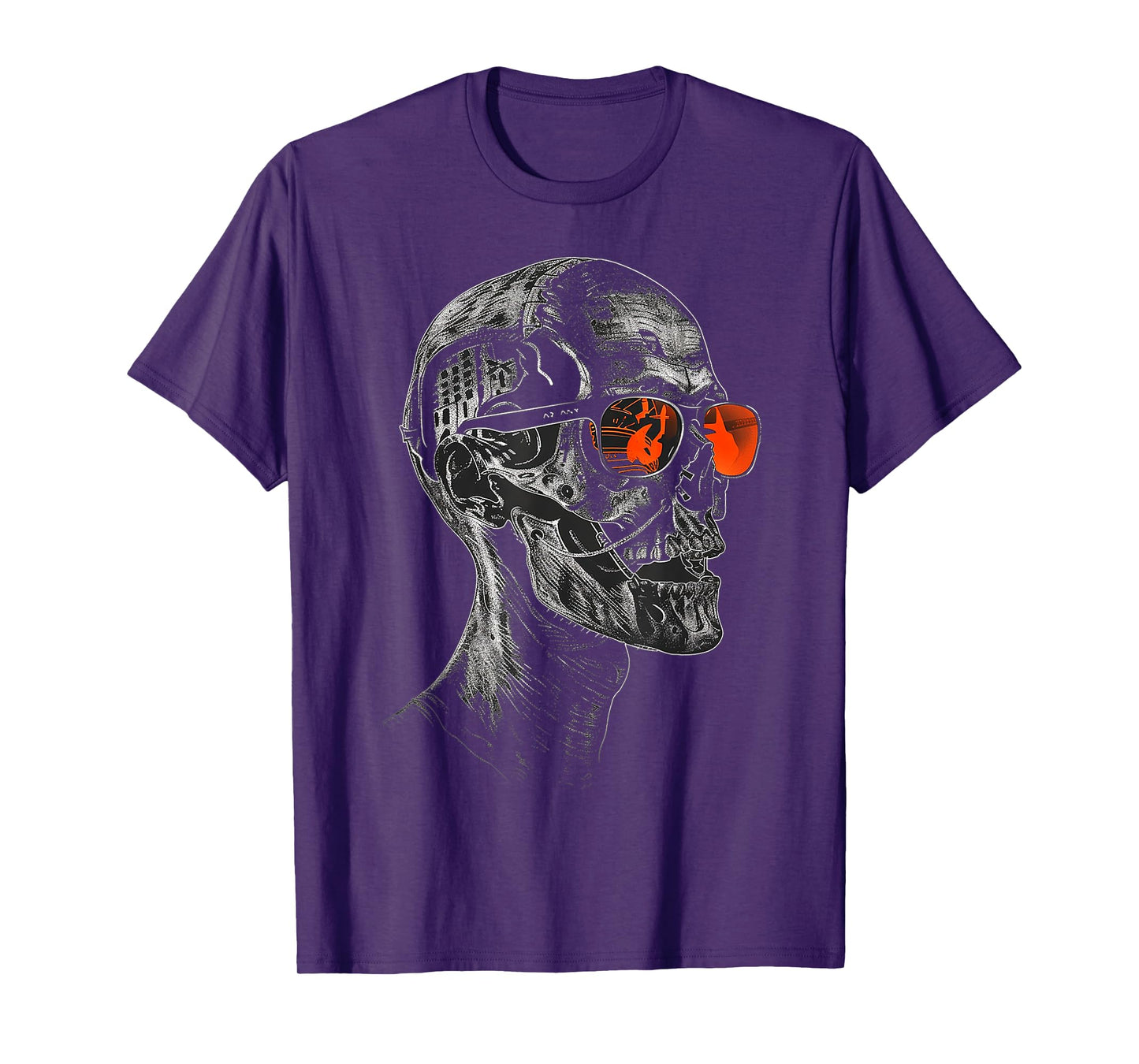 Zombie Costume Halloween Graphic Sunglasses Art Zombie T-Shirt
