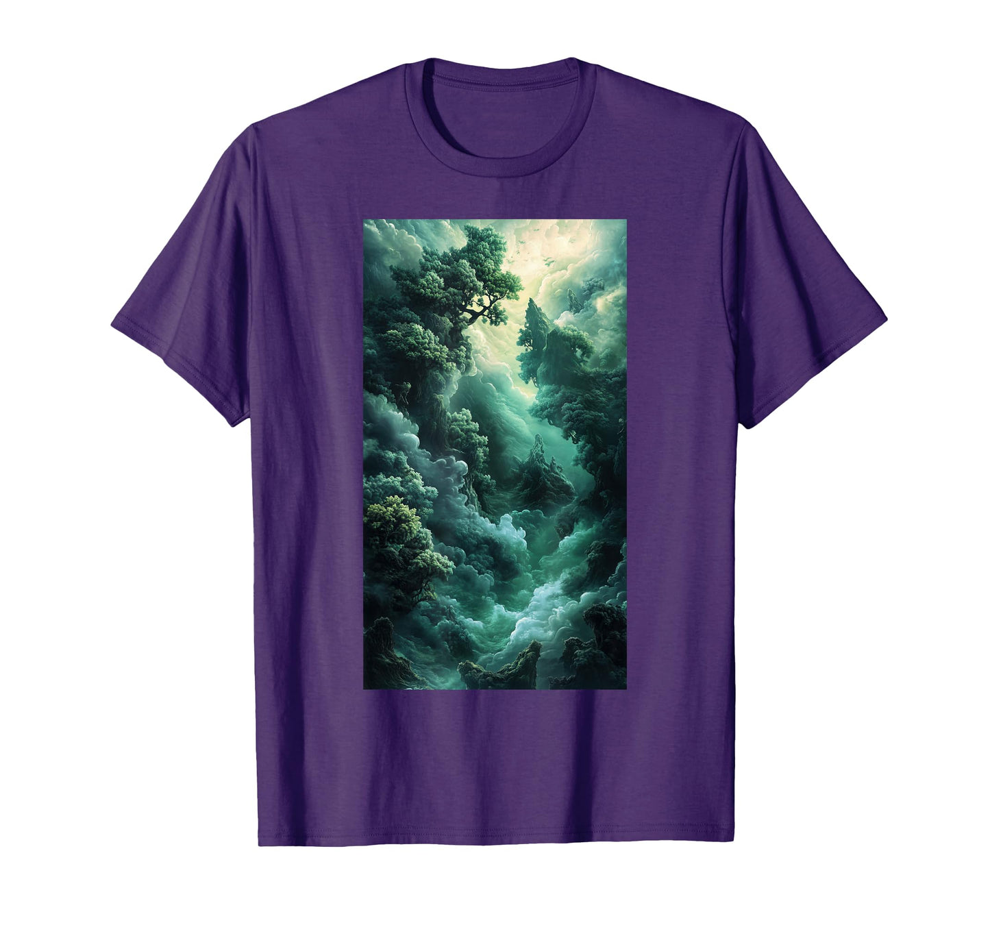 Jade Art Landscape Fantasy landscape Surreal T-Shirt