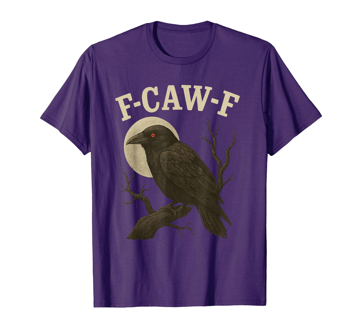 F-CAW-F Raven Crow Vintage Outlaw T-Shirt