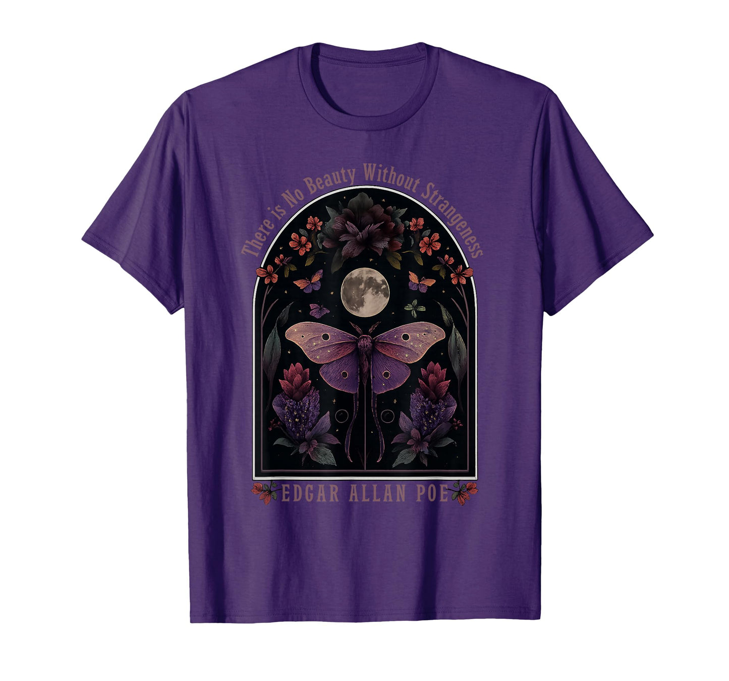 There is No Beauty Without Strangeness Poetic Soul Autumn T-Shirt