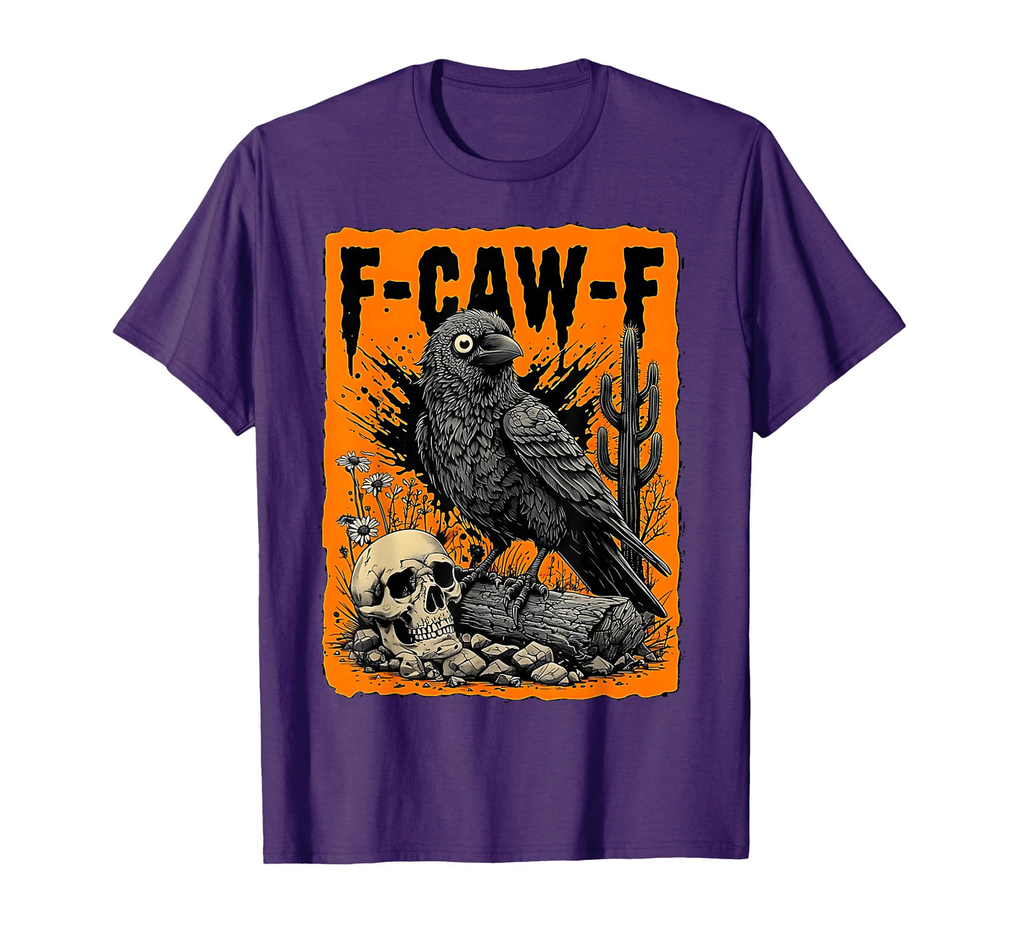 Black Crow, F-Caw-F Funny T-Shirt