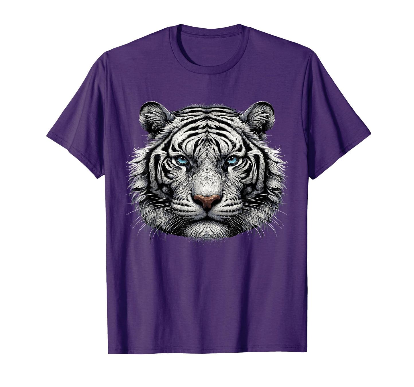 White Bengal Tiger Animal T-Shirt