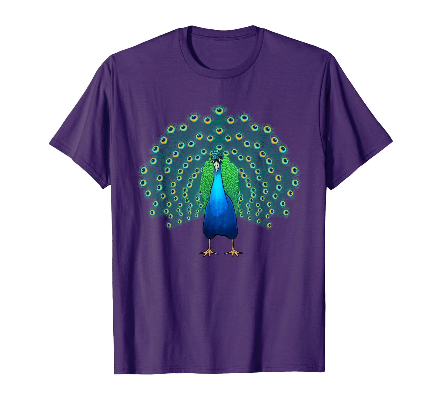 Funny Peacock Design For Women Men Girls Boys Peacock Lovers T-Shirt
