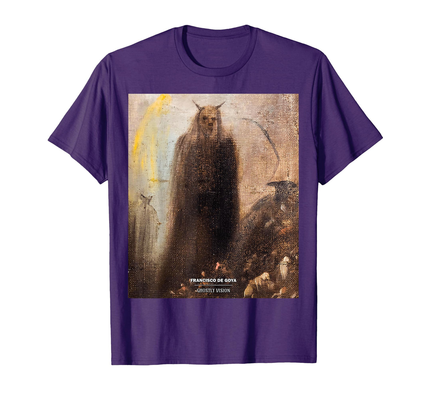 Ghostly Vision - Francisco Goya Horror Painting Art T-Shirt