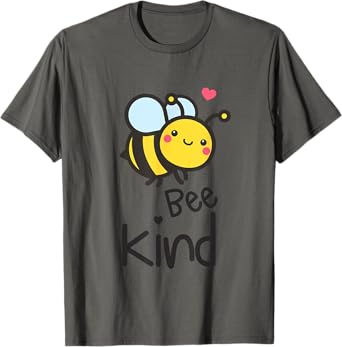 Bee Kind Bumble Bee Anti Bullying Teacher Kindness Matters T-Shirt for Men Women Girls Kids
