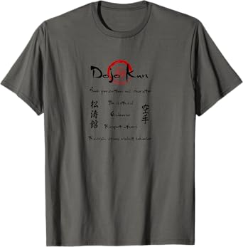 Shotokan Karate Dojo Kun T-Shirt