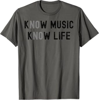 No Music No Life T-Shirt