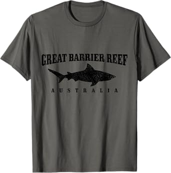 Great Barrier Reef Australia Scuba Diver Shark Diving T-Shirt