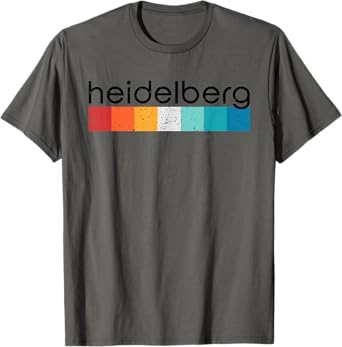 Vintage Heidelberg Germany Retro Design T-Shirt