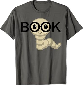 Book Worm Reading T-Shirt