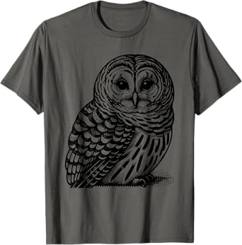 Barred Owl Bird Watching Nature Lover T-Shirt