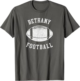 Bethany Football Distressed Vintage 80's Throwback Classic T-Shirt