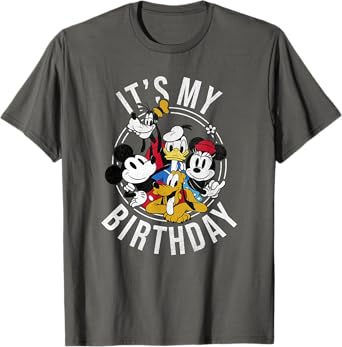 Disney Mickey & Friends It's My Birthday Group T-Shirt