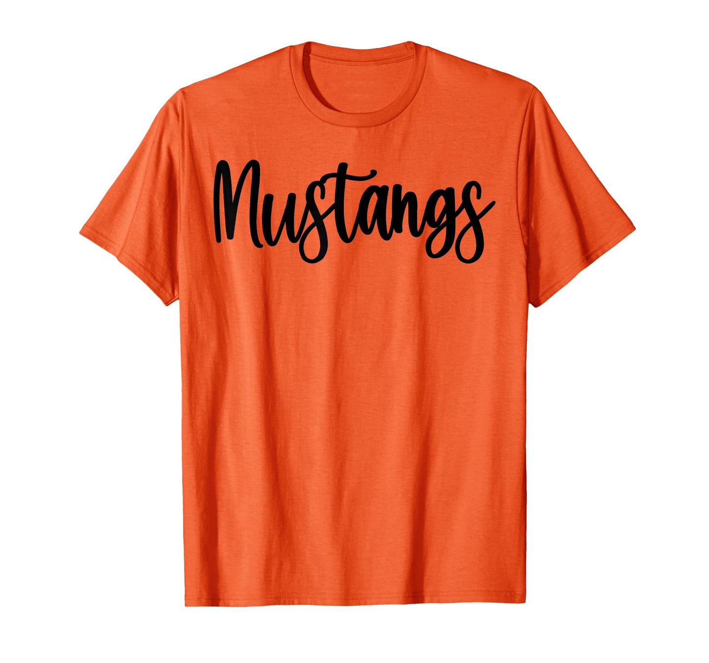 Mustangs School Spirit Team Mascot Game Night T-Shirt