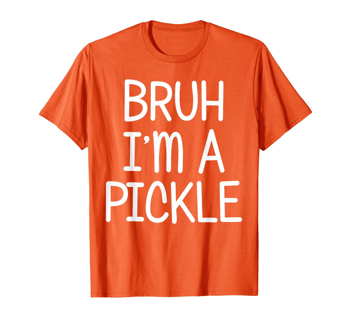 Pretend I'm A Pickle Funny Lazy Halloween Costume Party T-Shirt