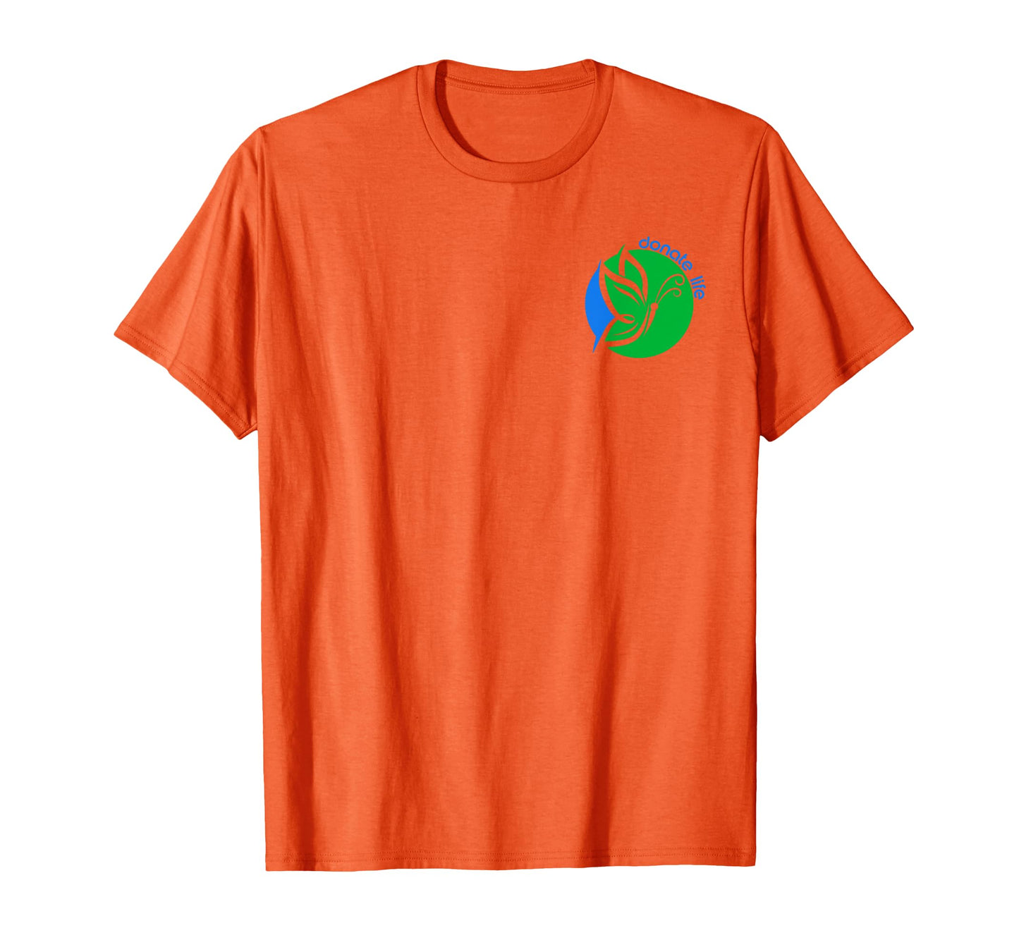 Organ Donor Awareness a Butterfly and Organ Donation Logo T-Shirt