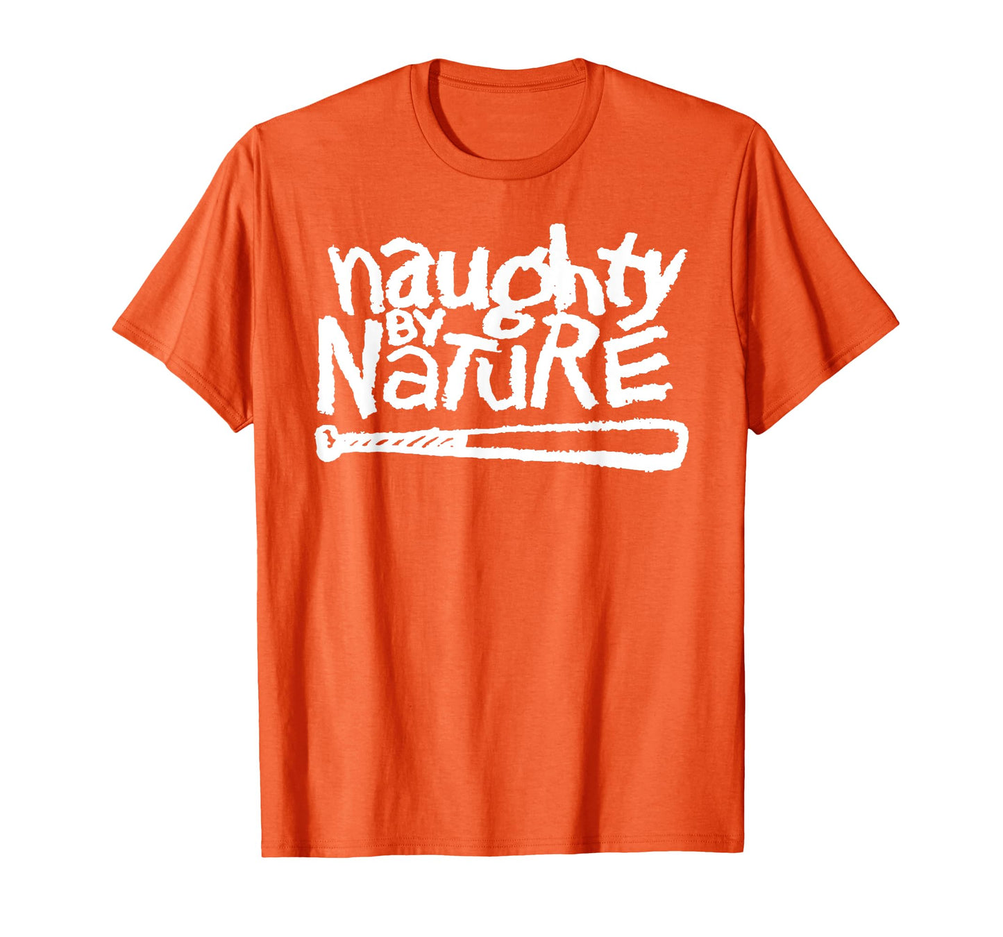 Naughty By Nature – White Logo On Kelly T-Shirt