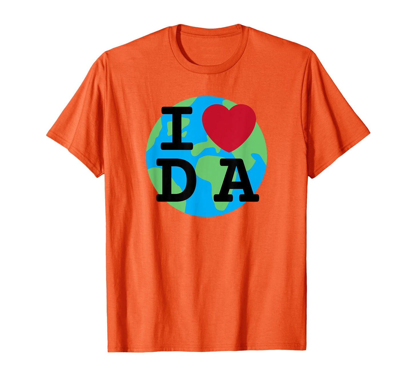 I Love DA Heart David Attenborough Fan Earth T-Shirt