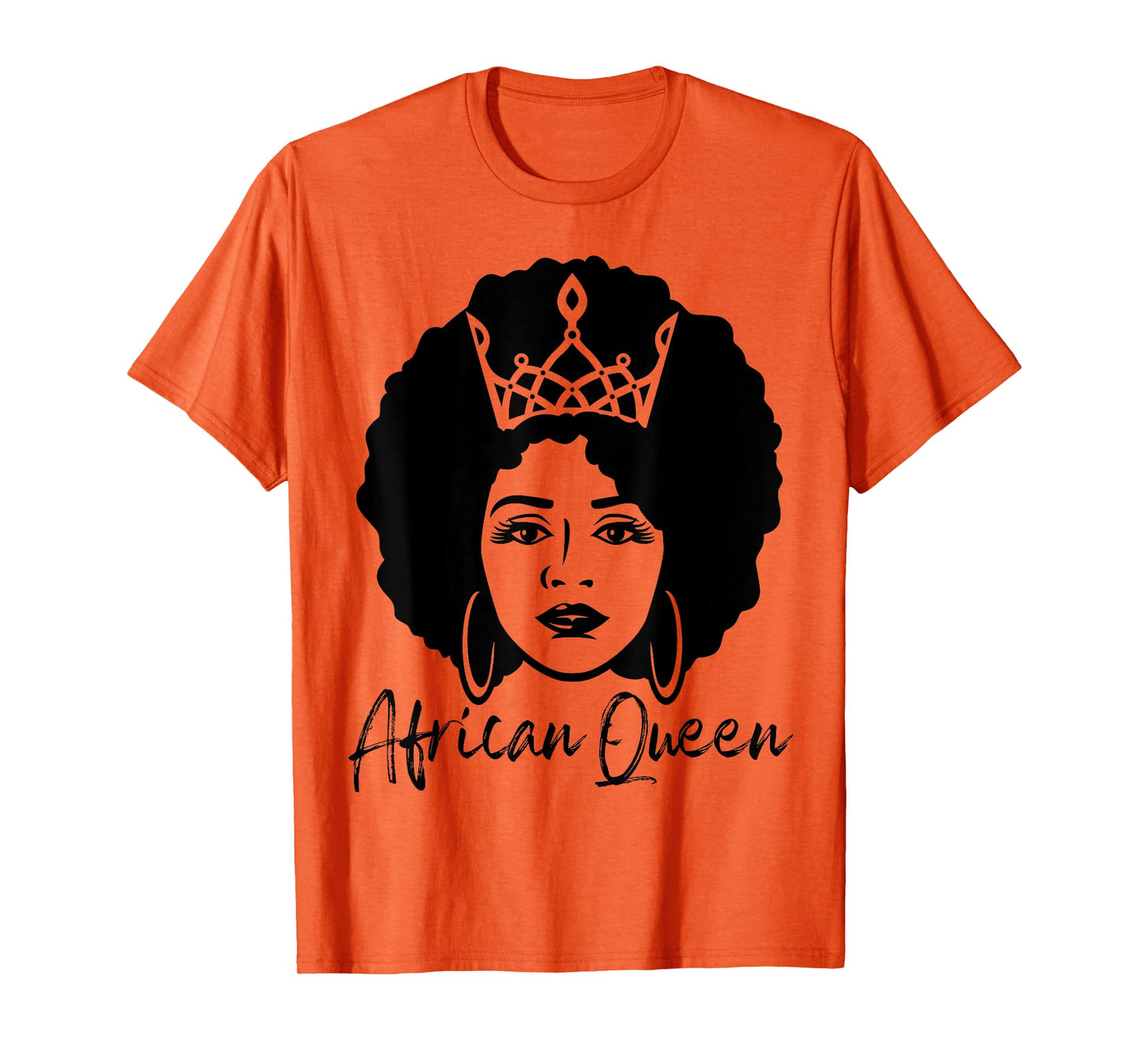 Black History Month African Queen Black Queen Women Girls T-Shirt