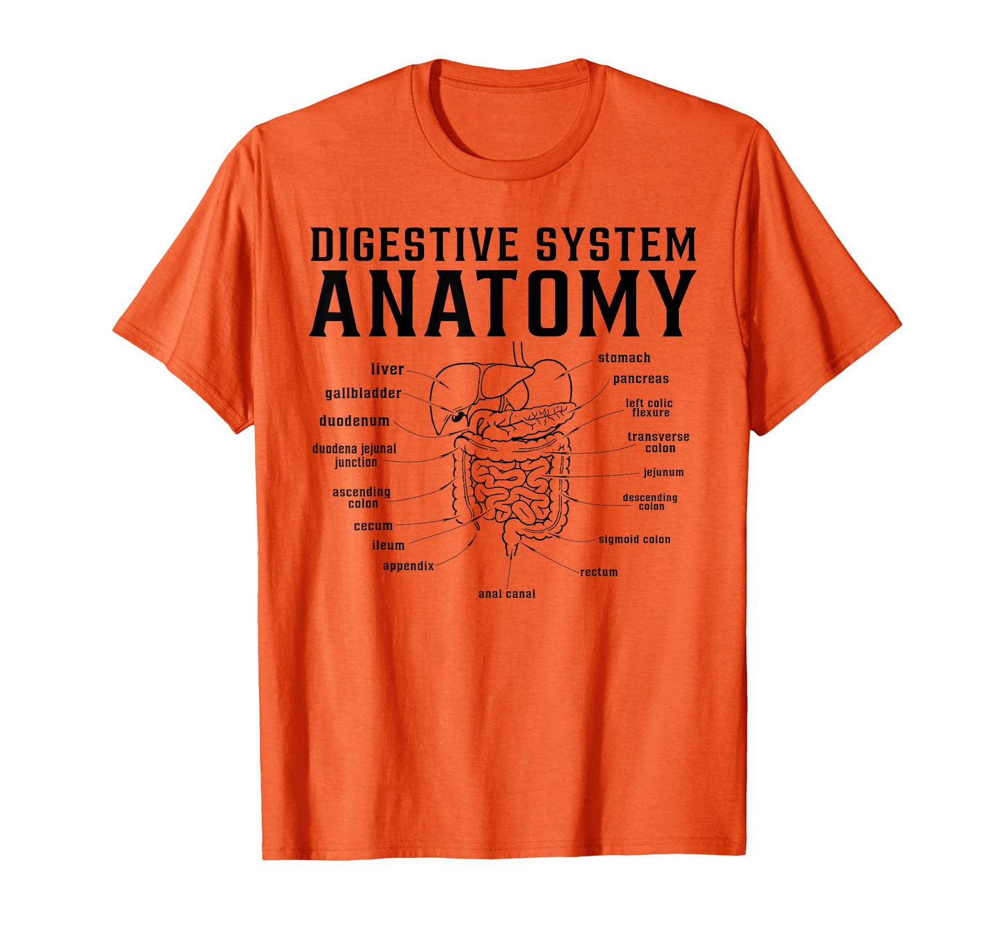 Digestive system anatomy doctor nurse T-Shirt