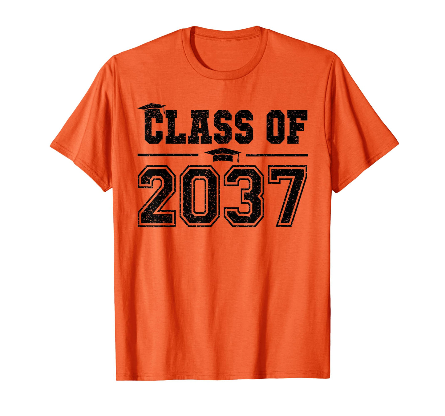 Class of 2037 Grow With Me Graduation First Day of School T-Shirt
