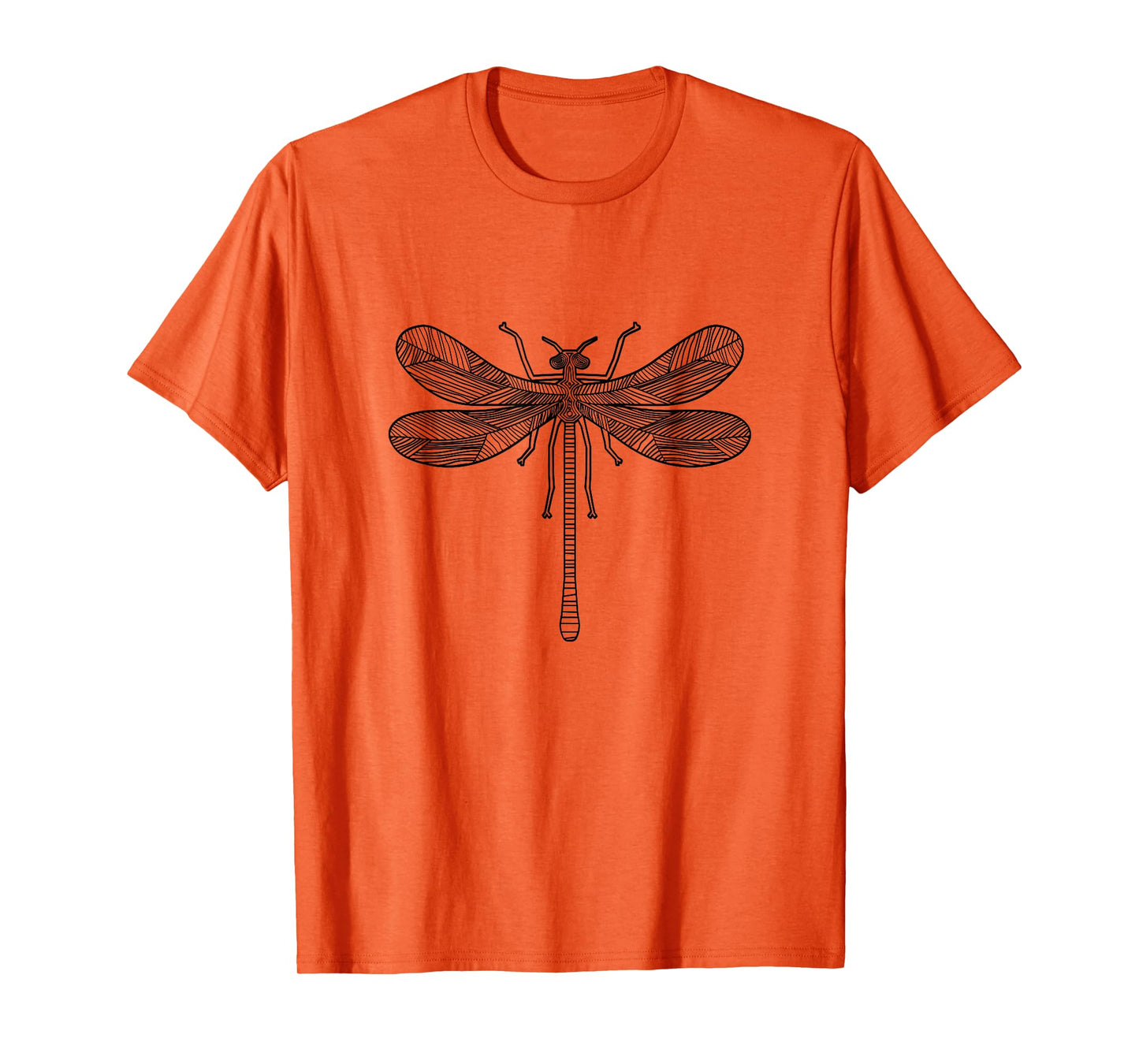 Dragonfly Silhouette Insect Lover T-Shirt
