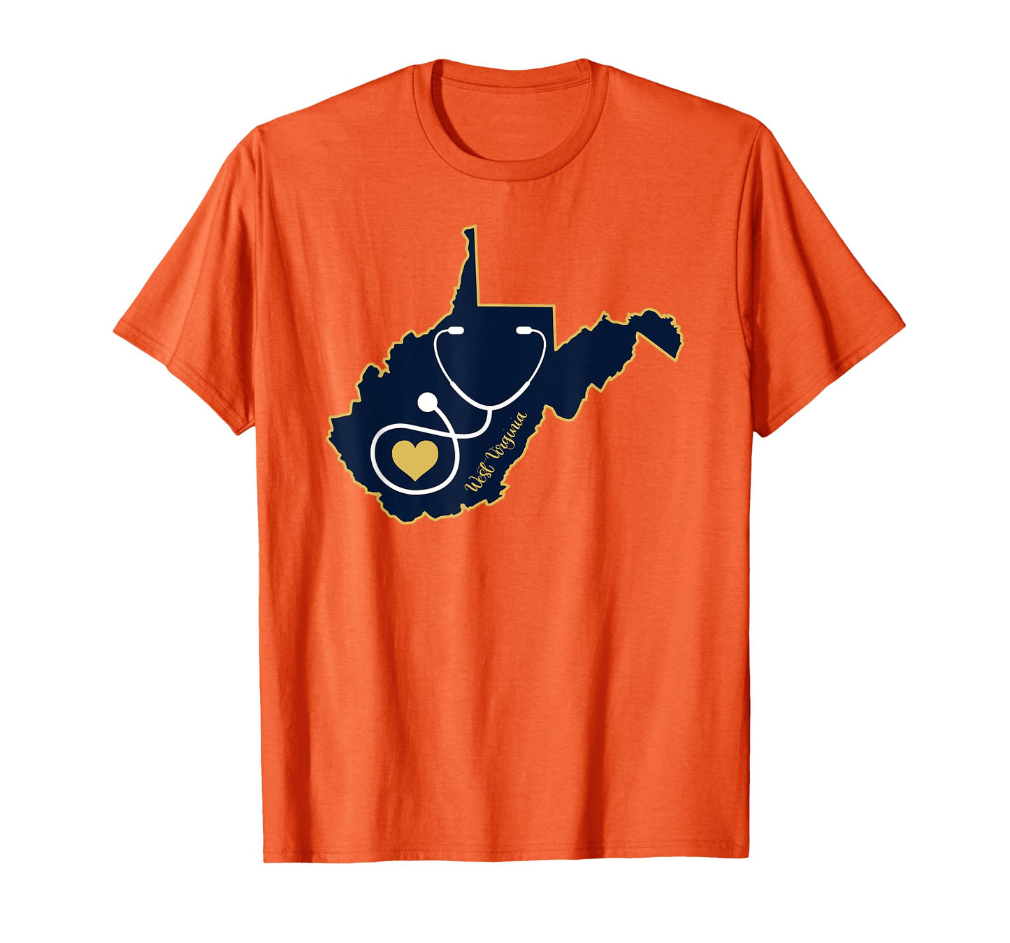 West Virginia Nurse and medical WV T-Shirt