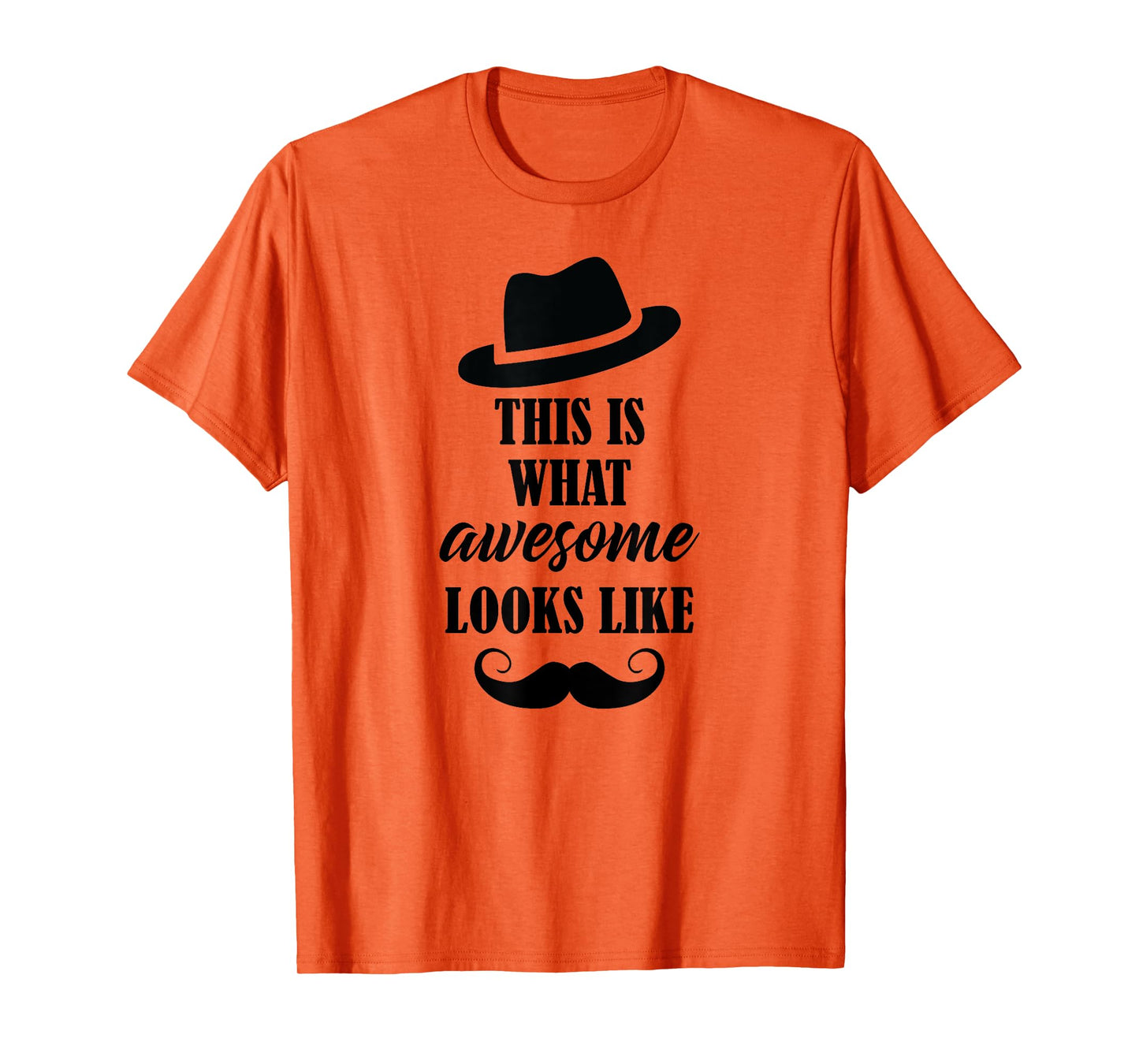 Funny Mustache Shirt Men Handlebar Mustache T Shirt Husband T-Shirt