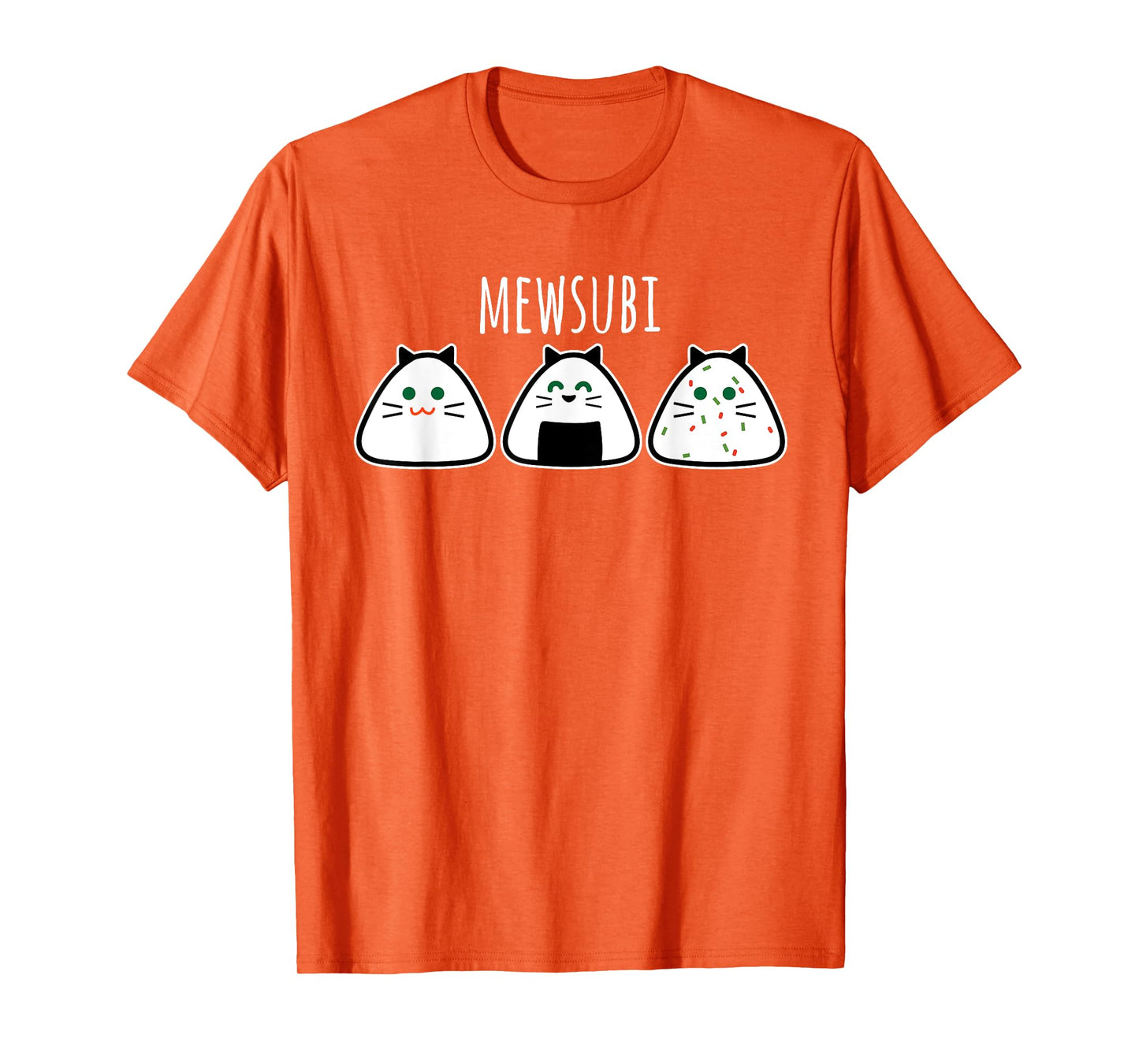 Funny Kawaii Cat Shirt Musubi Sushi T-Shirt