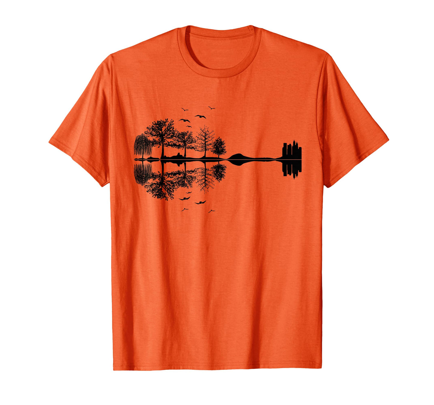 Nature Guitar Shirt | Cute Music Environment Lovers Tee Gift T-Shirt