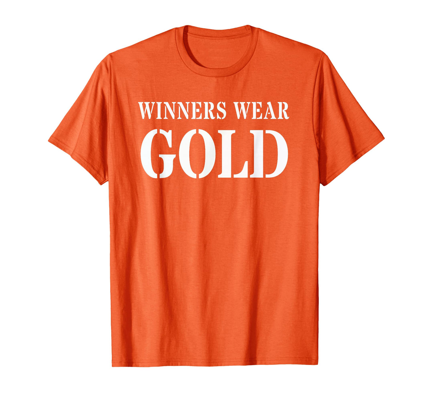 Retro WINNERS WEAR GOLD War Game Team Building Sports Fan T-Shirt