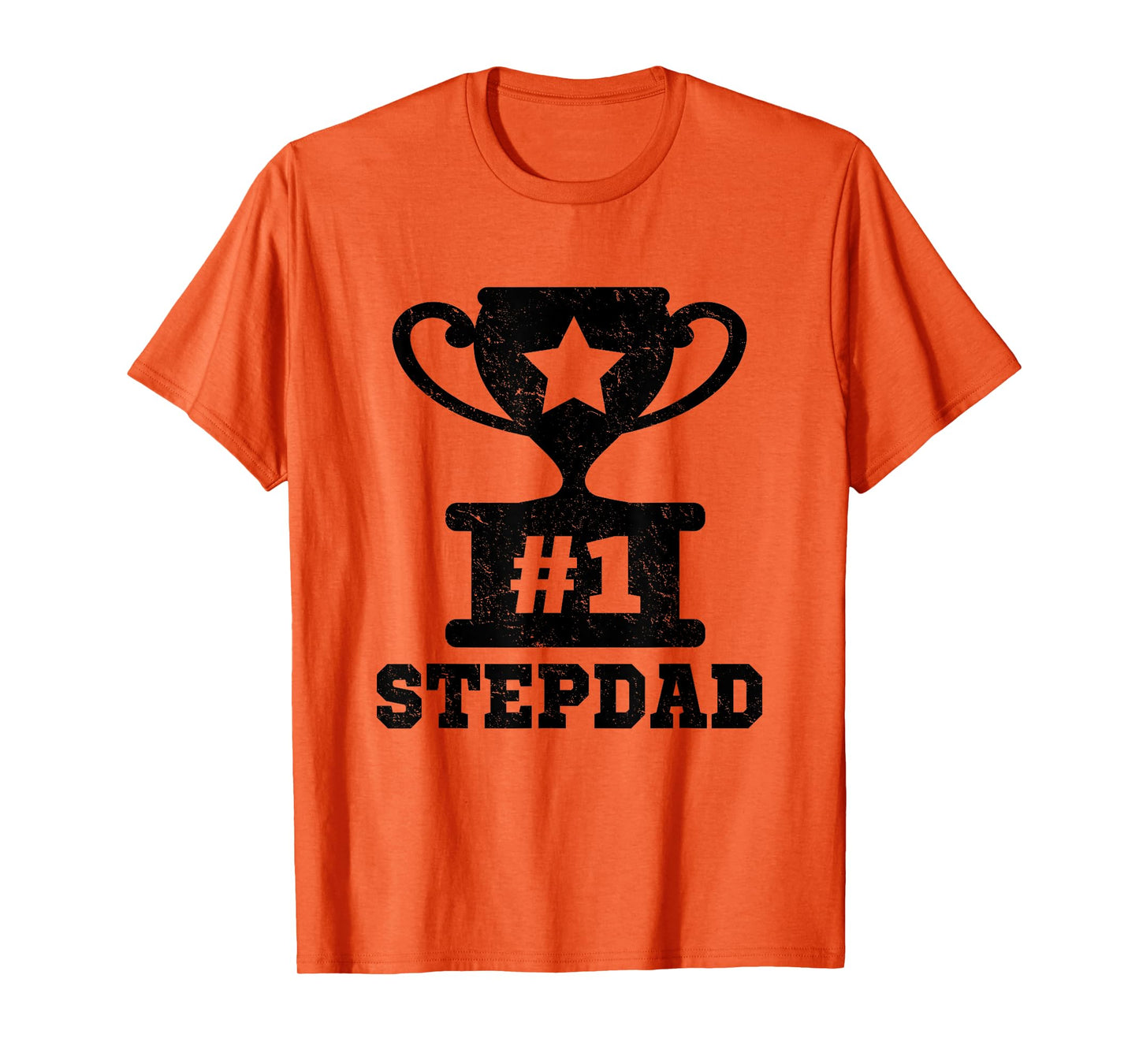 #1 Stepdad Number One Stepdad Stepfather Funny Father's Day T-Shirt
