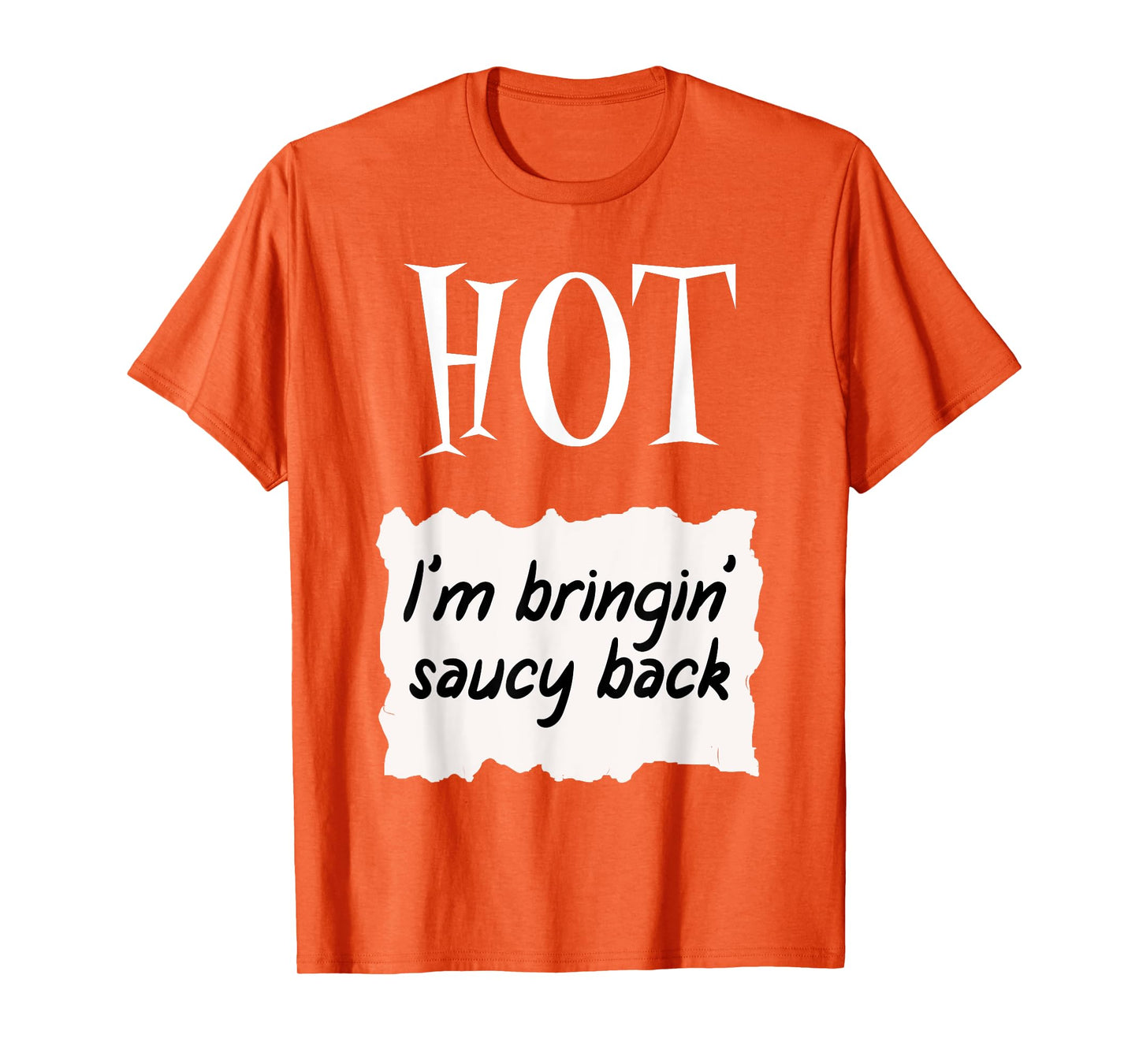 HOT SAUCES Group Halloween Costumes TACO SAUCE T-Shirt