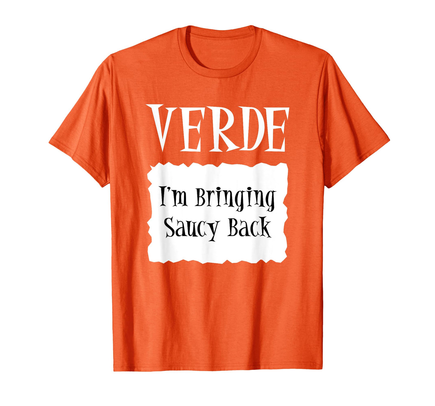 VERDE - Hot Packet Halloween Taco Costume T-Shirt