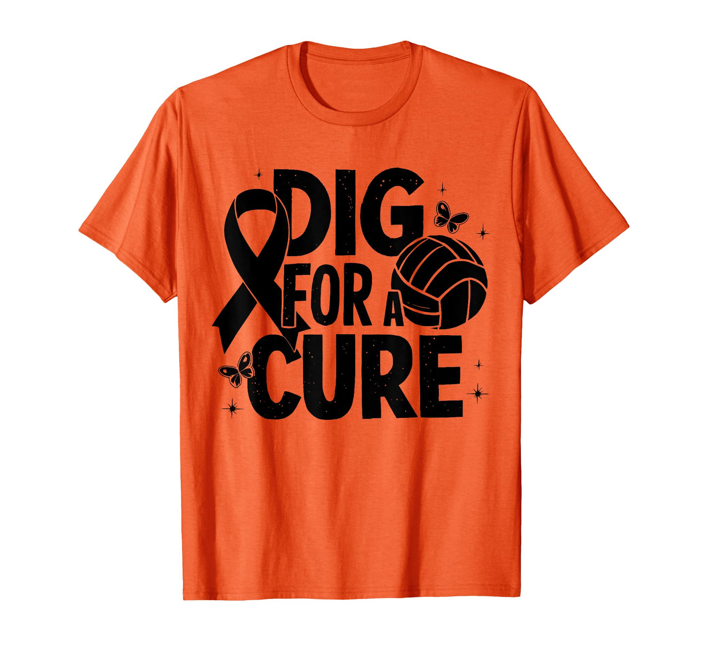 Dig For A Cure Breast Cancer Awareness Volleyball Pink T-Shirt
