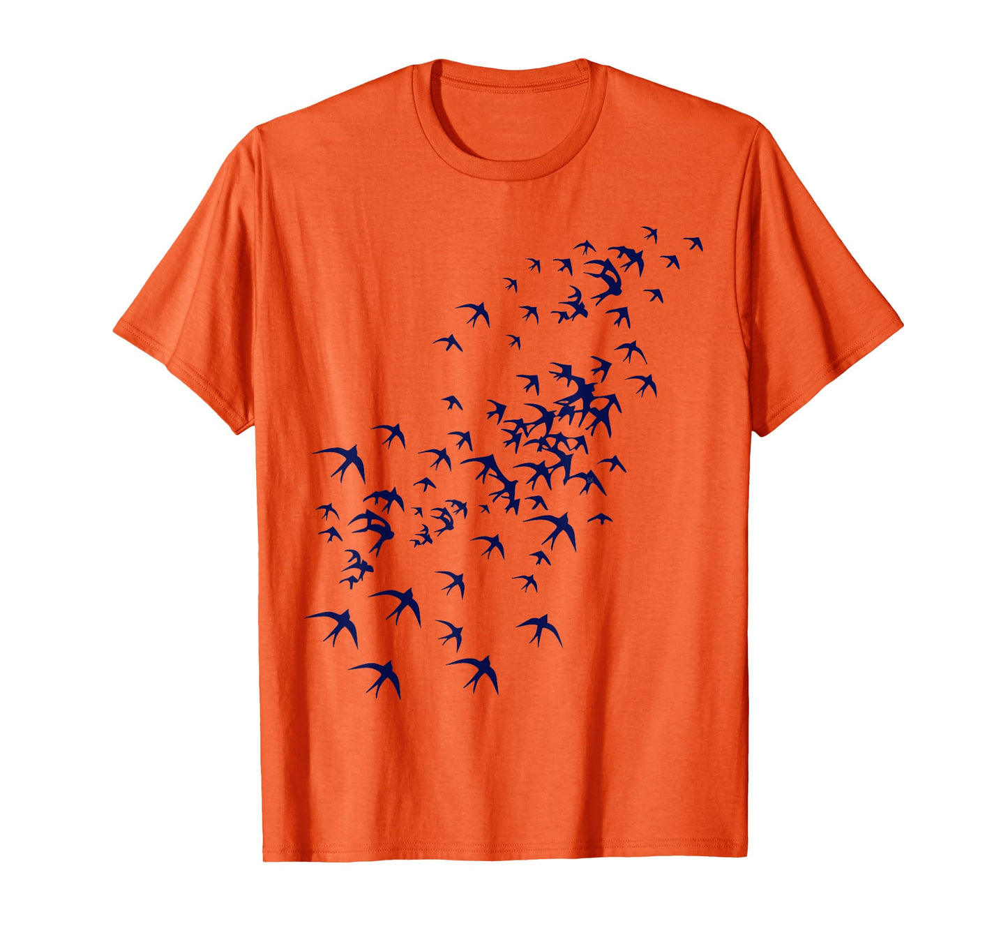 Swarm of Swallows Flying - Flock of Birds for Nature Lovers T-Shirt