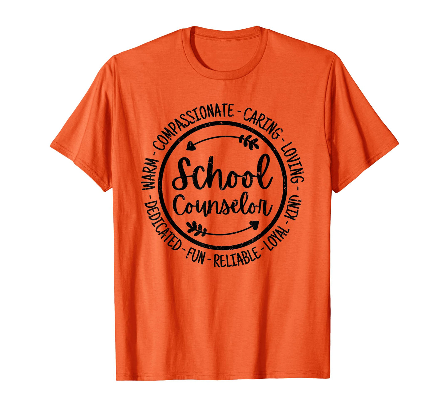 School Counselor Guidance Counselor Vintage Distressed T-Shirt