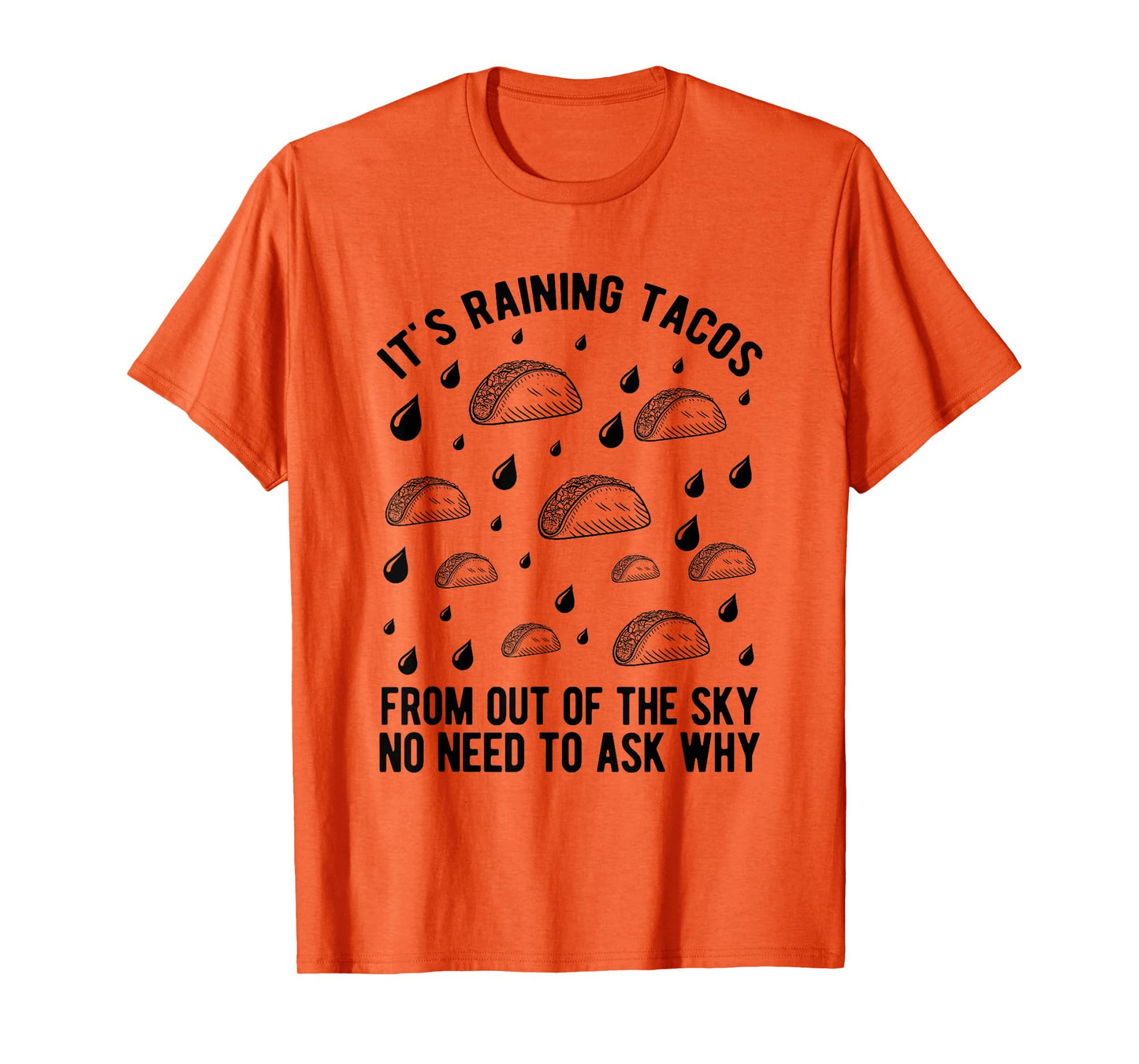 It's Raining Tacos Funny Taco Kids Girls Boys Gift T-Shirt
