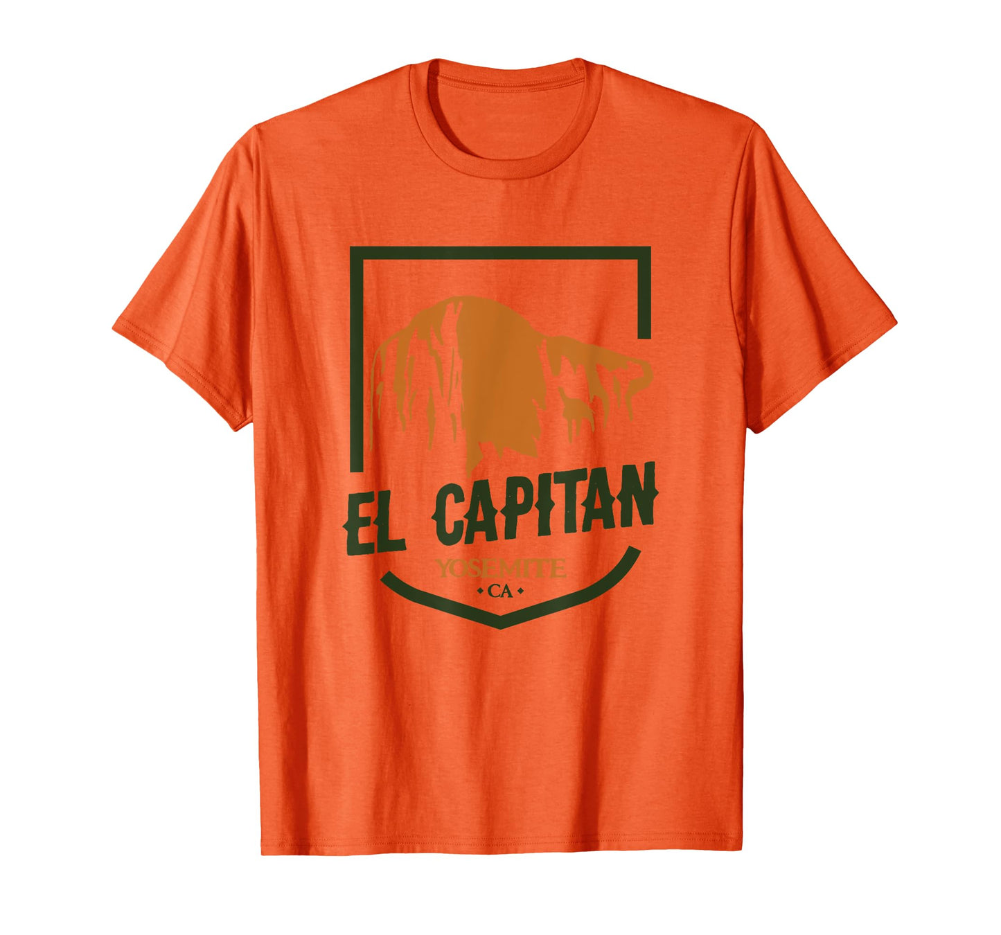 El Capitan Yosemite National Park California Climbing T-Shirt