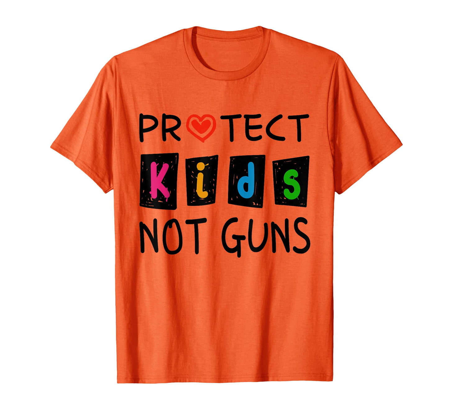 Protect Kids Not Guns Protect Children Stop Gun Violence T-Shirt