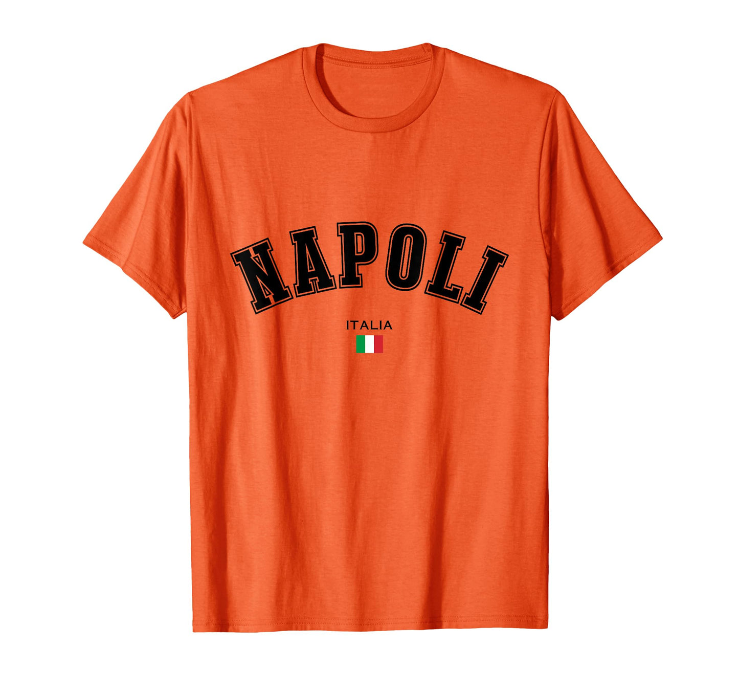 Napoli Italian Flag Souvenir Italy Travel City Trip Naples T-Shirt