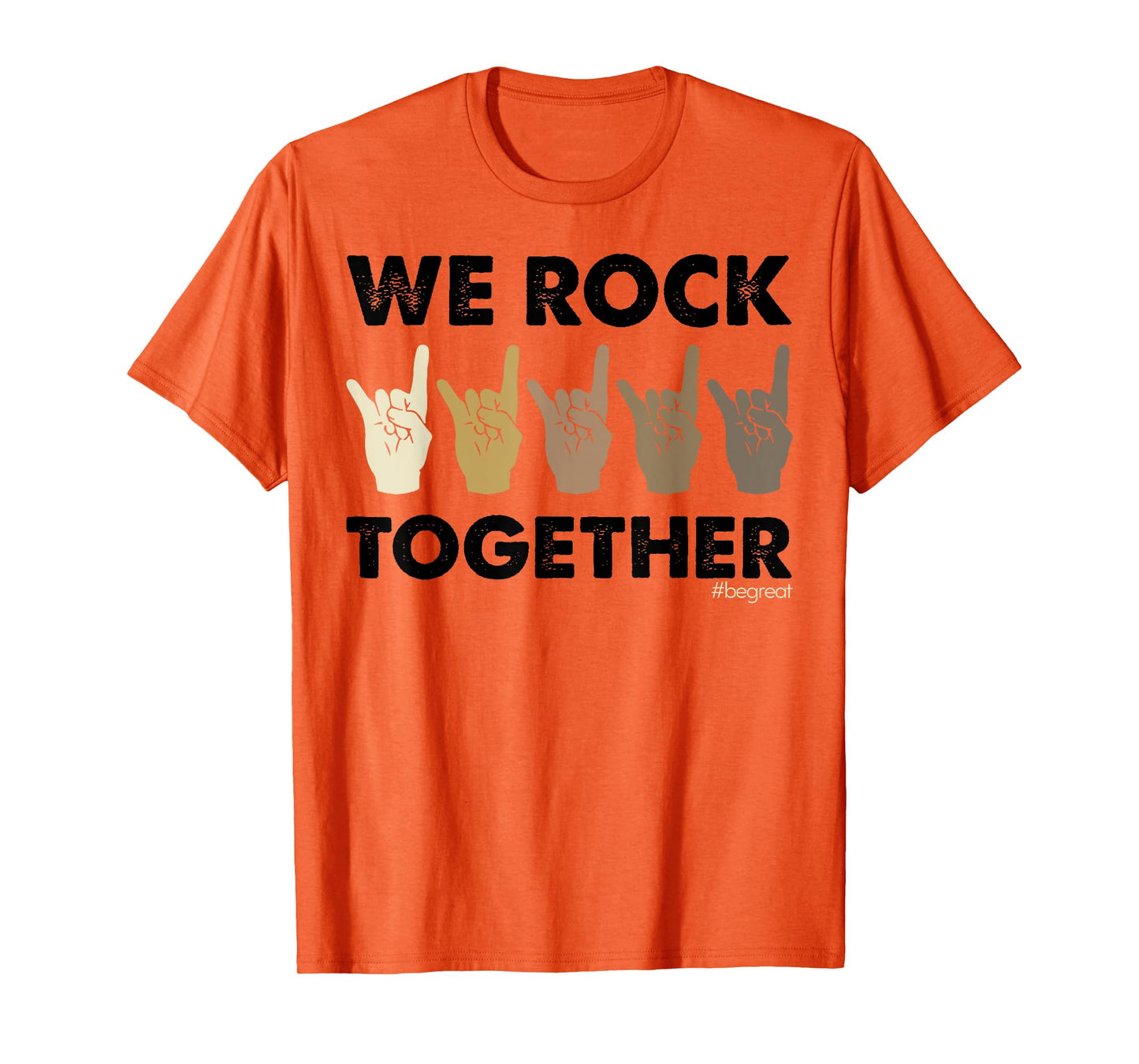 We Rock Together Funny Sign Language T-Shirt