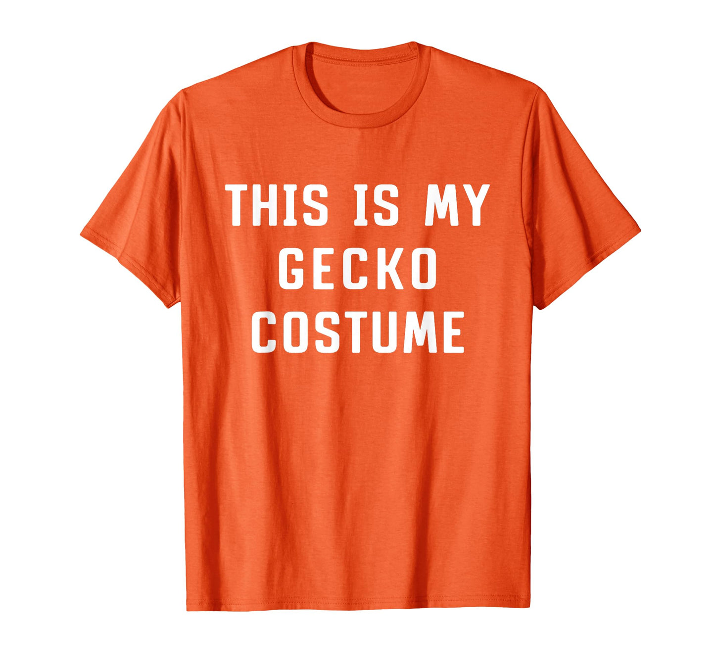 This Is My Gecko Halloween Costume Simple Funny Last Minute T-Shirt