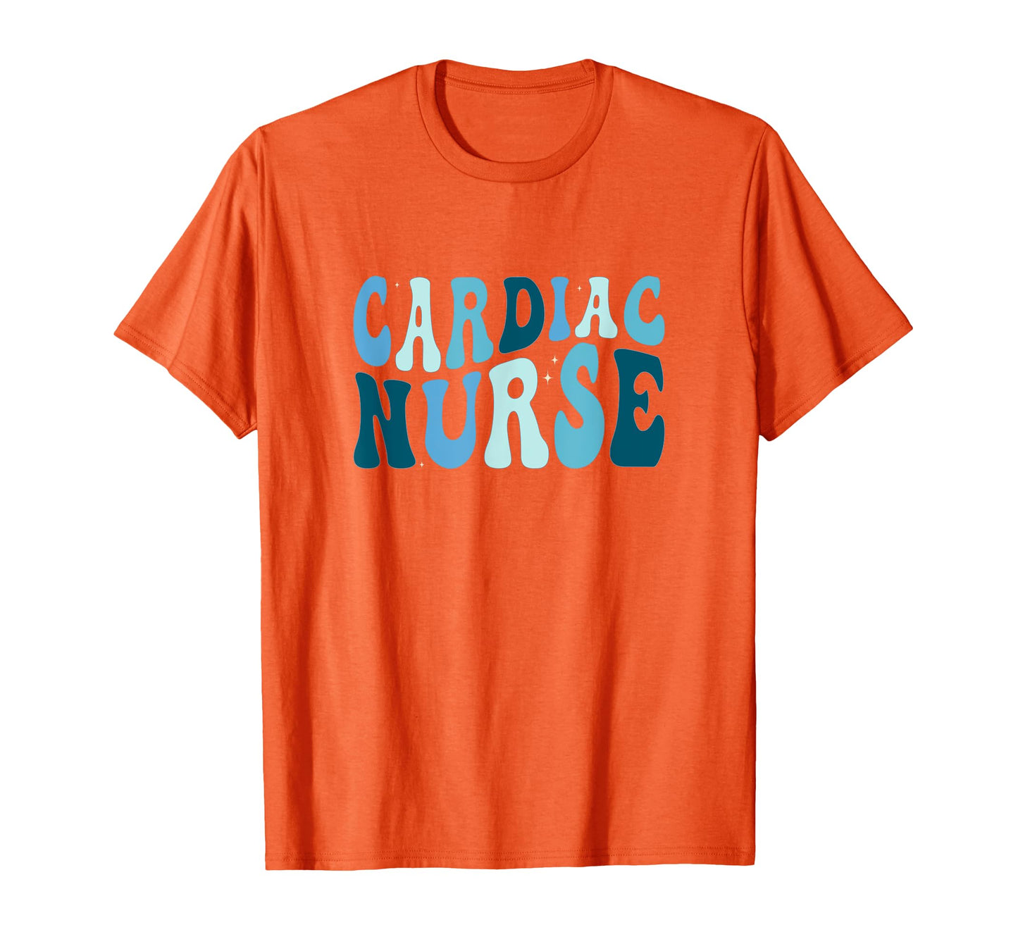 Groovy Cardiac Nurse Cicu Cvicu Cardiology Heart Healthcare T-Shirt