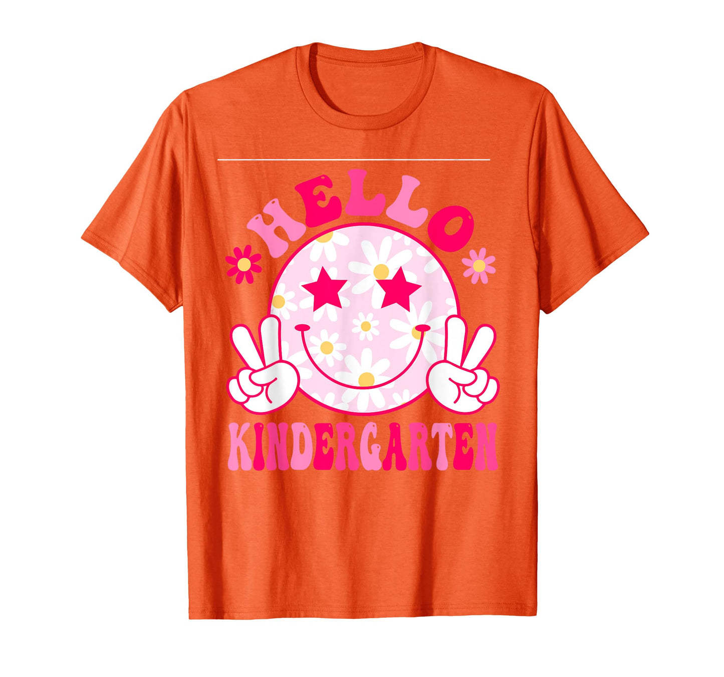 Hello Kindergarten Teacher Kids Back to School Kindergarten T-Shirt