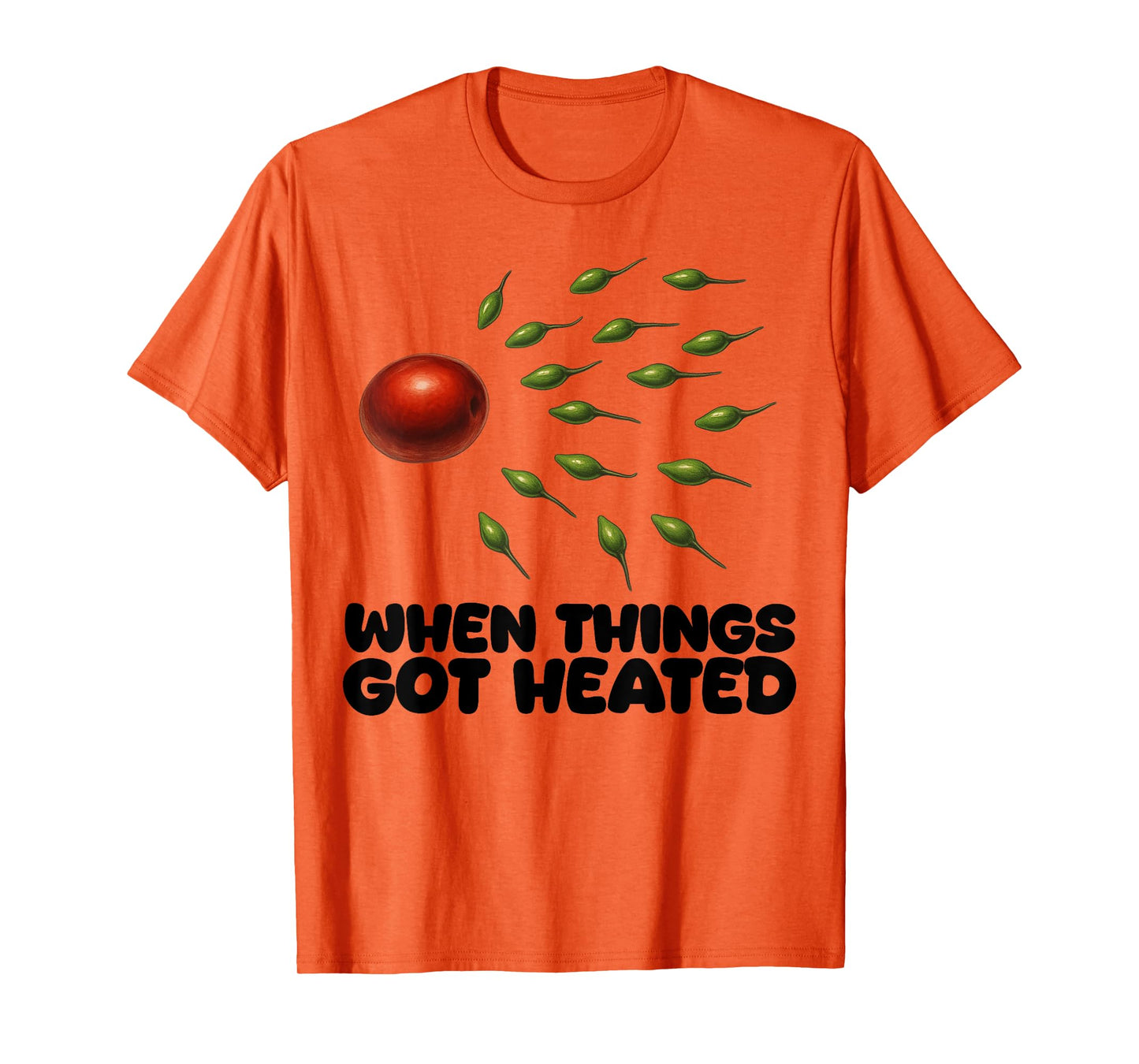 Guac How It was Born Avocado Salsa Spicy Humor T-Shirt