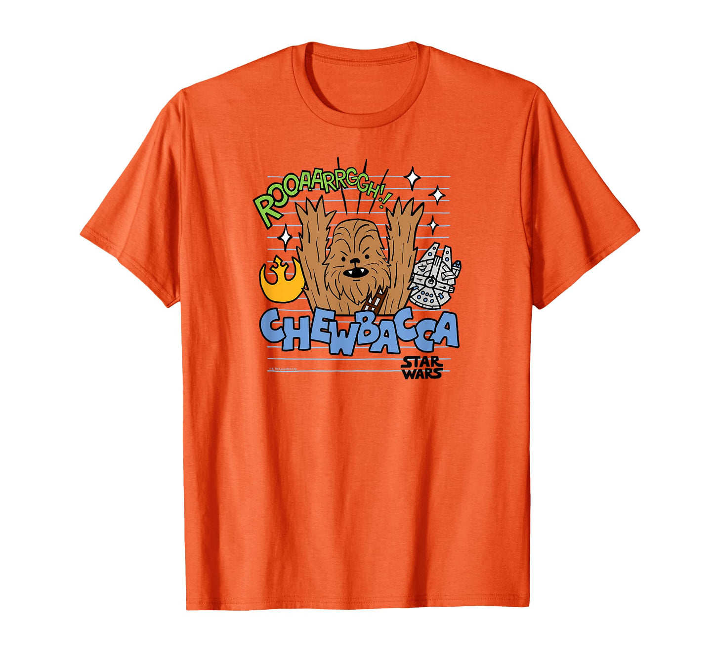Star Wars - Chewbacca Scribbles T-Shirt